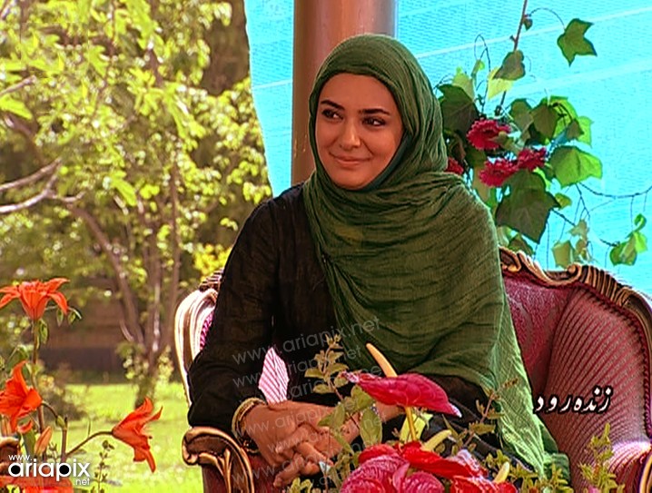 عکس‌ های جدید لیندا کیانی و احمد مهران فر در برنامه زنده رود اردیبهشت 1392