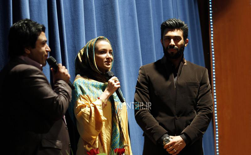 عکس روناک یونسی و همسرش محسن میری در مراسم موسسه خیریه و نیکوکاری ریحانه