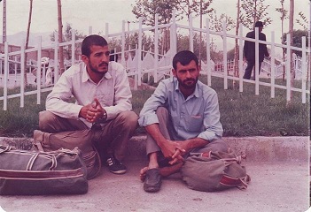 شهیدان محمد حسن مکاری مقدم و امیر درخشان