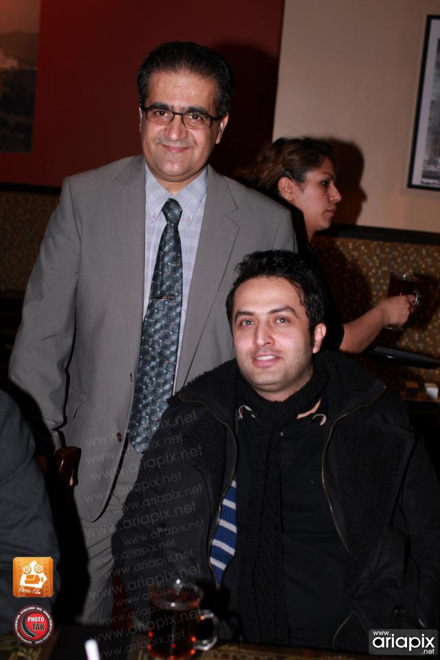 عکس<br />  های جدید محمدرضا فروتن و حسین یاری و مصطفی زمانی در جشنواره تورنتو<br /> اردیبهشت 92