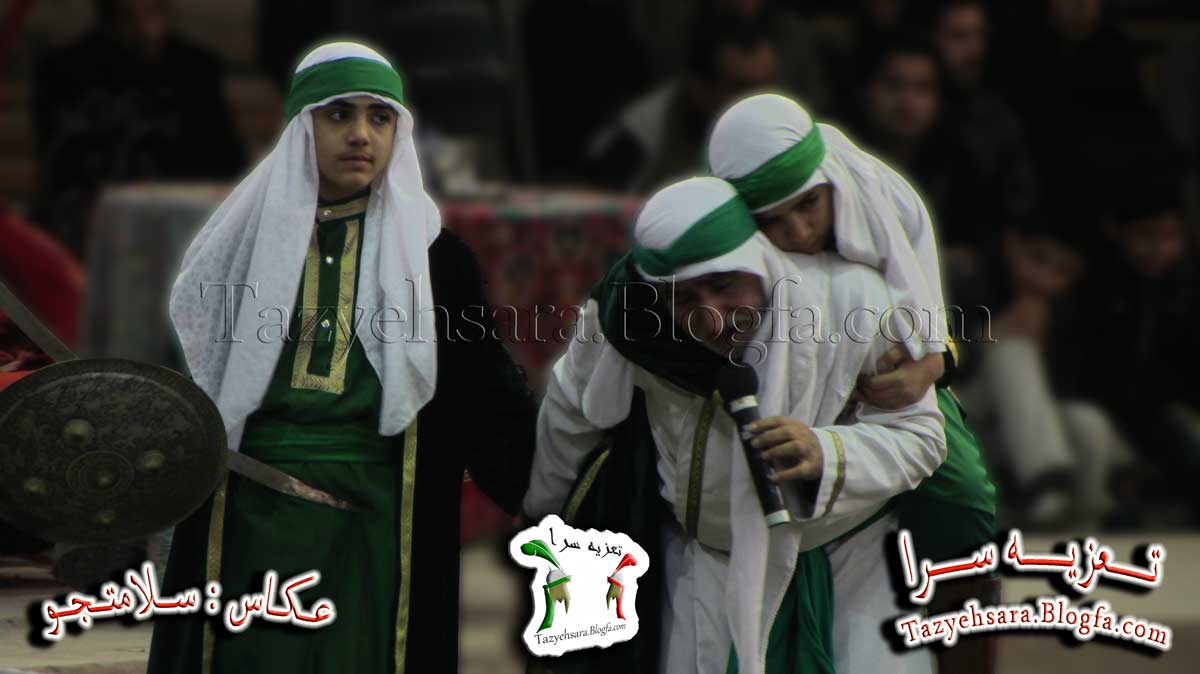 عکس تعزیه میلاد شیخ حسینی