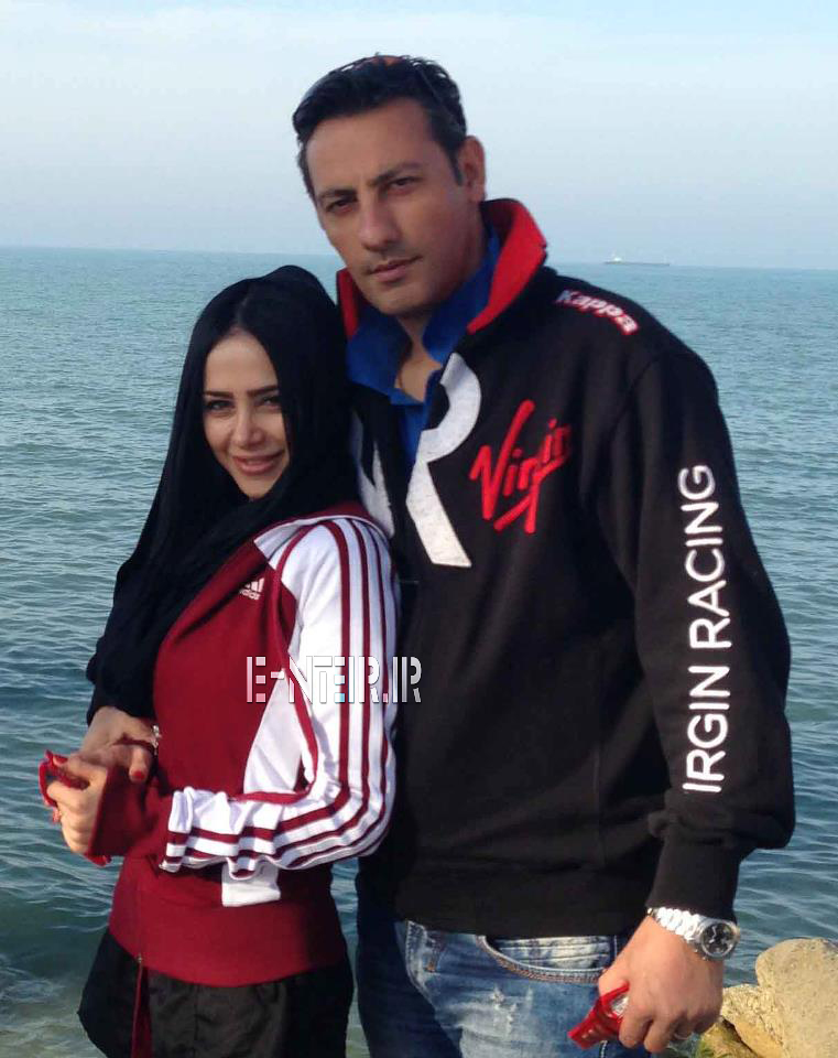 عکس جدید الناز حبیبی و همسرش