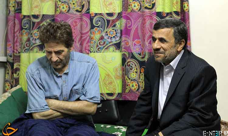 عیادت سر زده احمدی نژاد از ابوالفضل پور عرب