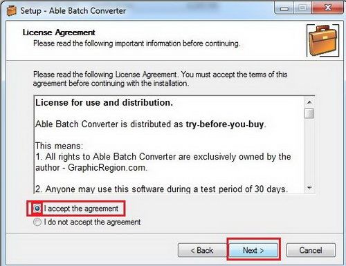 آموزش نصب نرم افزار Able Batch Converter 3.2