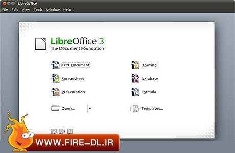 دانلود نرم افزار واژه پرداز LibreOffice 4.0.3
