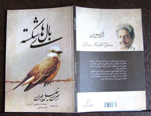 عکس حکیم ارد بزرگ بر روی جلد کتابهای جبران خلیل جبران