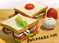 ساندویچ قارچ کبابی 1