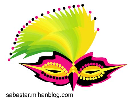 ماسک چاپی برای بچه ها