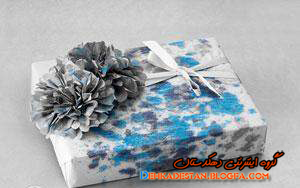 آموزش طراحی کاغذ کادو هنری زیبا برای روز مرد : گروه تفریحی دهکدستان آموزش طراحی کاغذ کادو هنری زیبا برای روز مرد