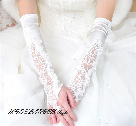 مدل بسیار زیبای دستکش عروس
