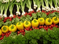 بسته بندی سبزیجات