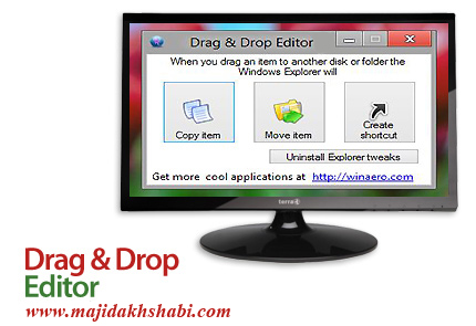 نرم افزار سفارشی کردن عمل Drag و Drop فایل ها در ویندوز نرم افزار سفارشی کردن عمل Drag و Drop فایل ها در ویندوز