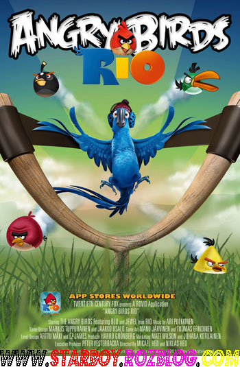 angry birds rio cover دانلود بازی اعتیاد آور پرندگان خشمگین در ریو Angry Birds Rio v1.4.0