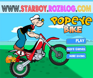 Popeye Bike بازی آنلاین و جدید موتور سواری ملوان زبل Popeye Bike