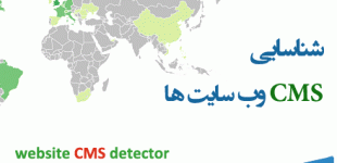 شناسایی سیستم مدیریت محتوا سایت