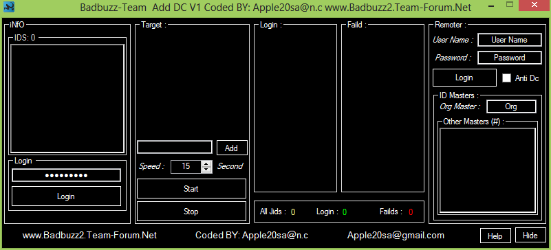 Badbuzz-TM Multi Target Add DC | вℓα¢к тєαм