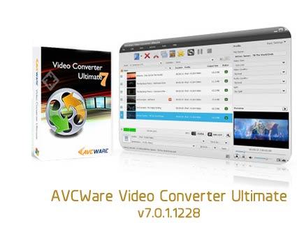 AVCWare Video Converter Ultimate 7.0.1.1228 - دانلود تبدیل فیلم نرم افزار قدرتمند