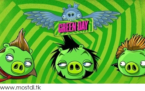 دانلود نسخه جدید پرندگان خشمگین Angry Birds Green Day سیمبیان ۳