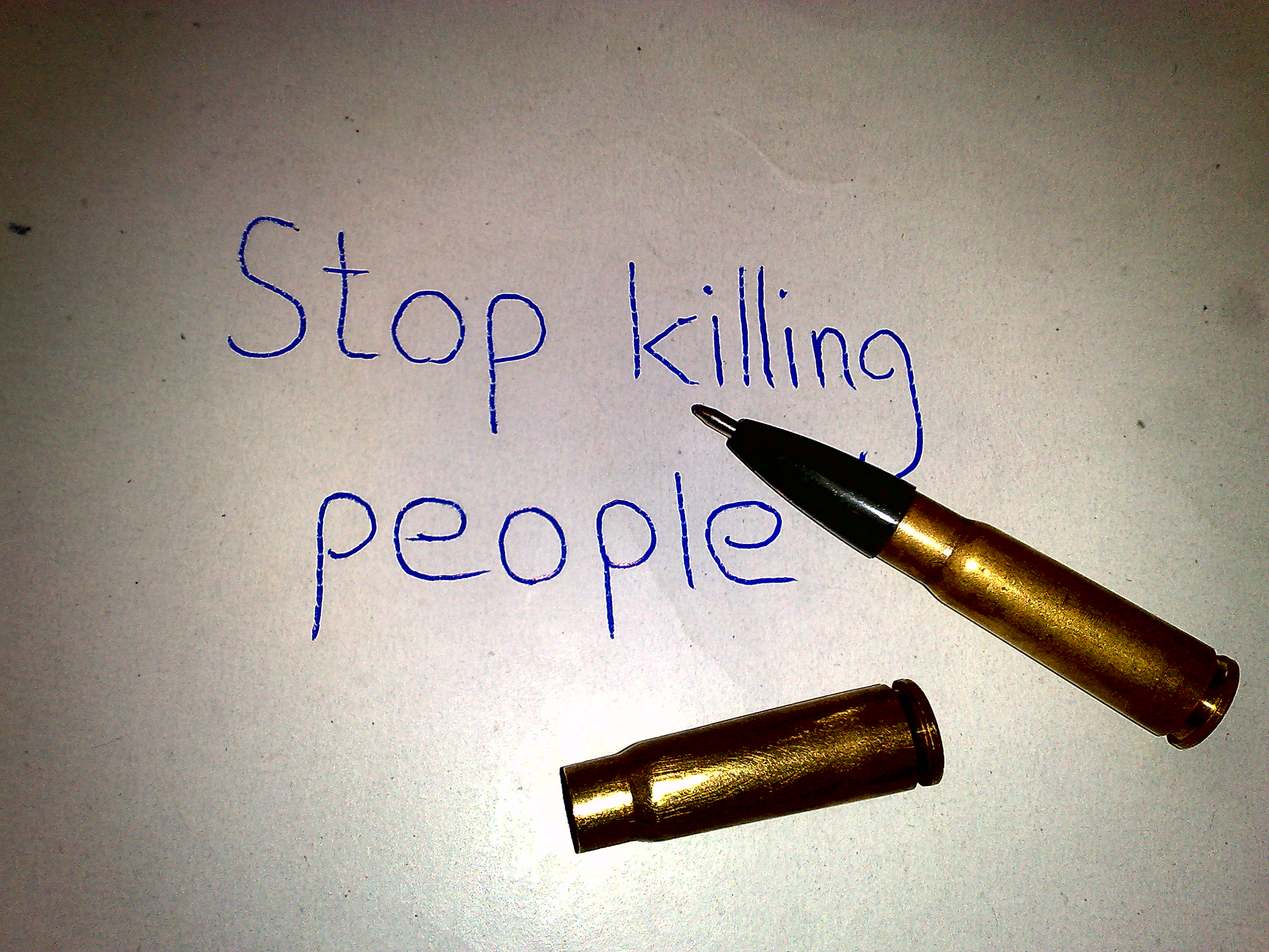 stop killing people
