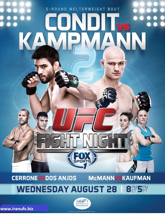دانلود یو اف سی فایت نایت 27 | UFC Fight Night 27 : Condit vs Kampman
