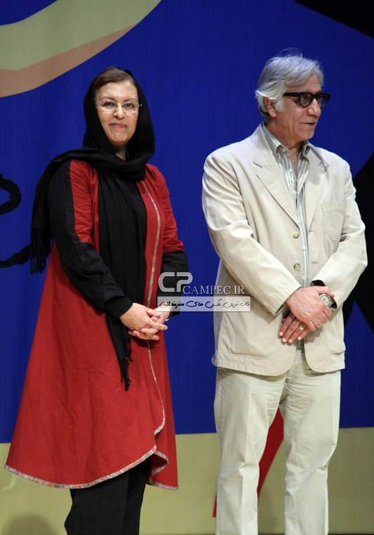 مسعود رایگان و همسرش رویا تیموریان