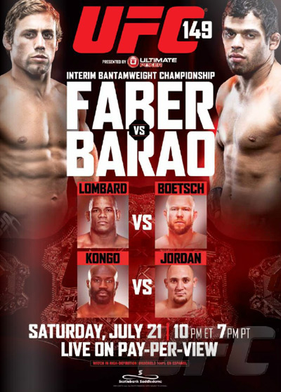 دانلود یو اف سی UFC 149: Faber vs. Barao | 149