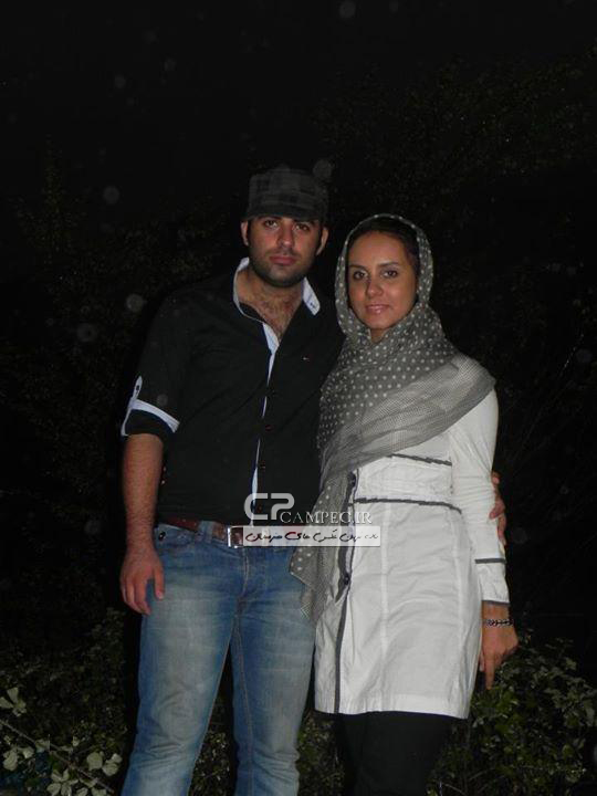 المیرا عبدی و همسرش