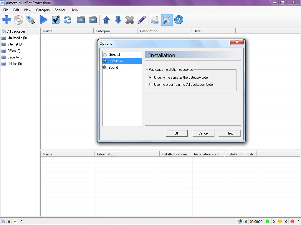 Almeza MultiSet Professional 8.7.2 ساخت CD نصب خودکار ویندوز و برنامه