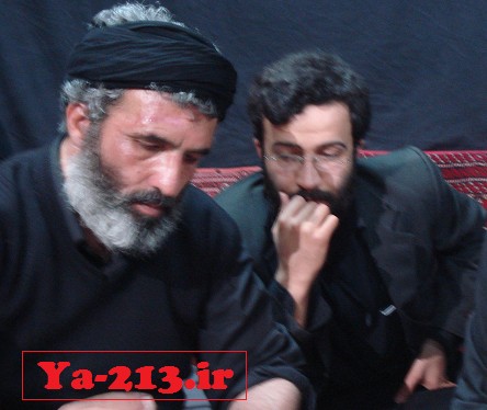 سید جعفر طباطبائی و رضا قصاب ( بانی هیئت دیوانگان حسین کاشان)