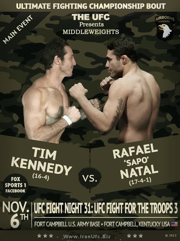 دانلــود یو اف سی فایت نایت 31 | UFC Fight Night 31 : Kennedy Vs Natal_نسخه 720P