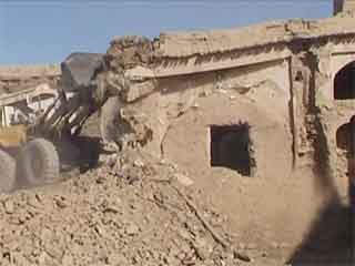 تخریب منقل خانه ها در شهر جویم