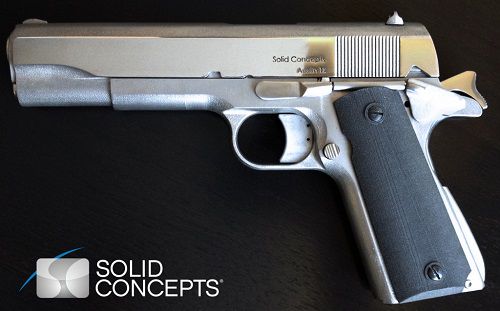 مهندسان توانستند اولين اسلحه واقعي تمام فلزي را با چاپ سه بعدي خلق كنند