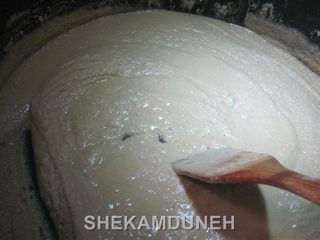 حلوای کره ای دو رنگ