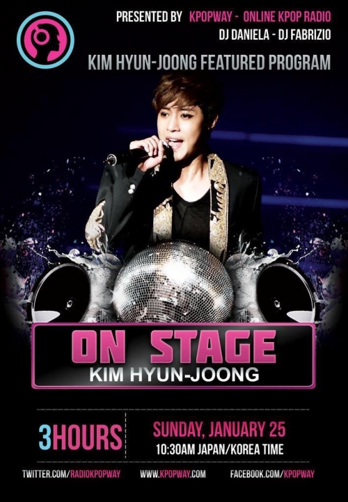 Kpopway Kim Hyun Joong On Stage 2015.01.25 - 15.01.09