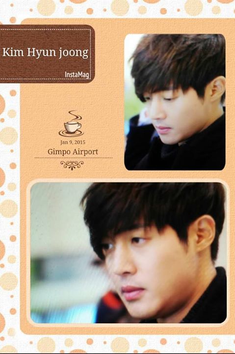 Kim Hyun Joong At Gimpo Airport, Flight To Japan 15.01.09