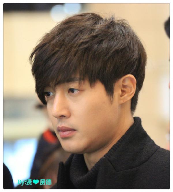 [Photo] Kim Hyun Joong at Gimpo And Hanida Airport [15.01.09]