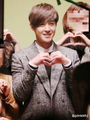 [pinkkhj Photo] Kim Hyun Joong Inspiring Generation DVD Handshake And Photo Shoot Event [15.01.10]