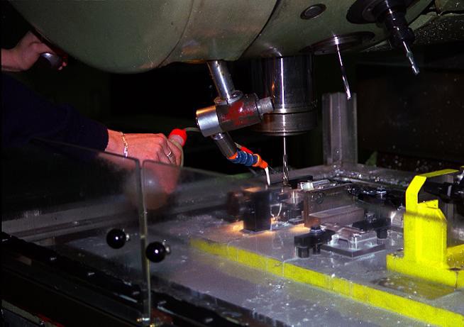 One of the many army of machine tooling stages
