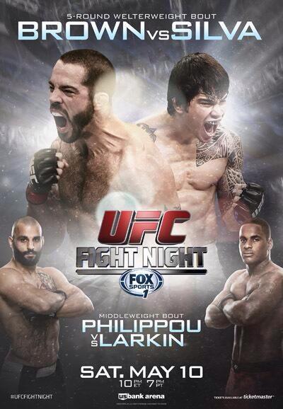 دانلود یو اف سی فایت نایت 40 | UFC Fight Night 40 : Brown vs. Silva