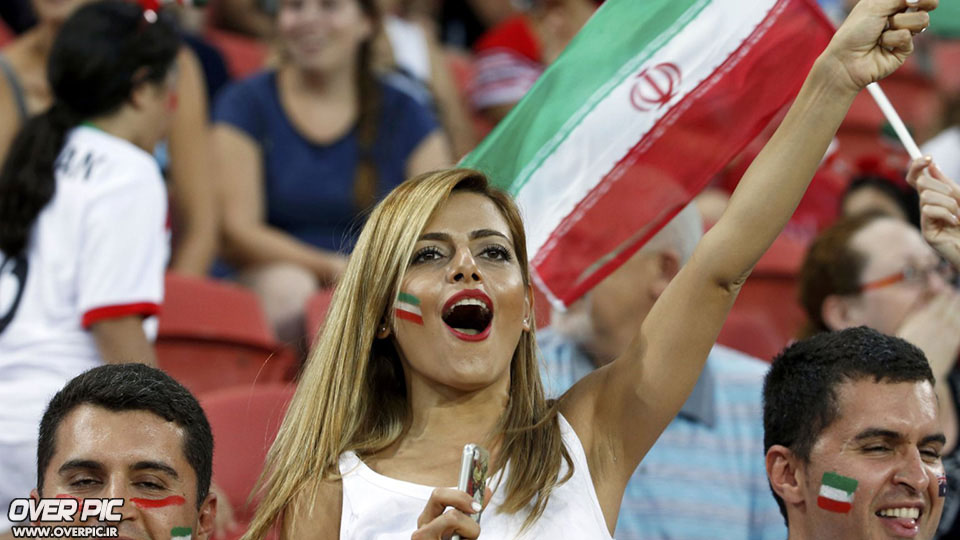 تماشاگر ایرانی بازی با امارات