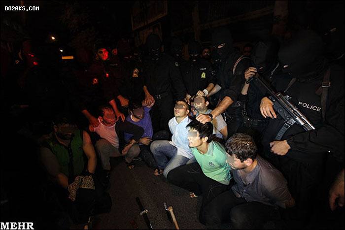 دستگیری اراذل اوباش تهران