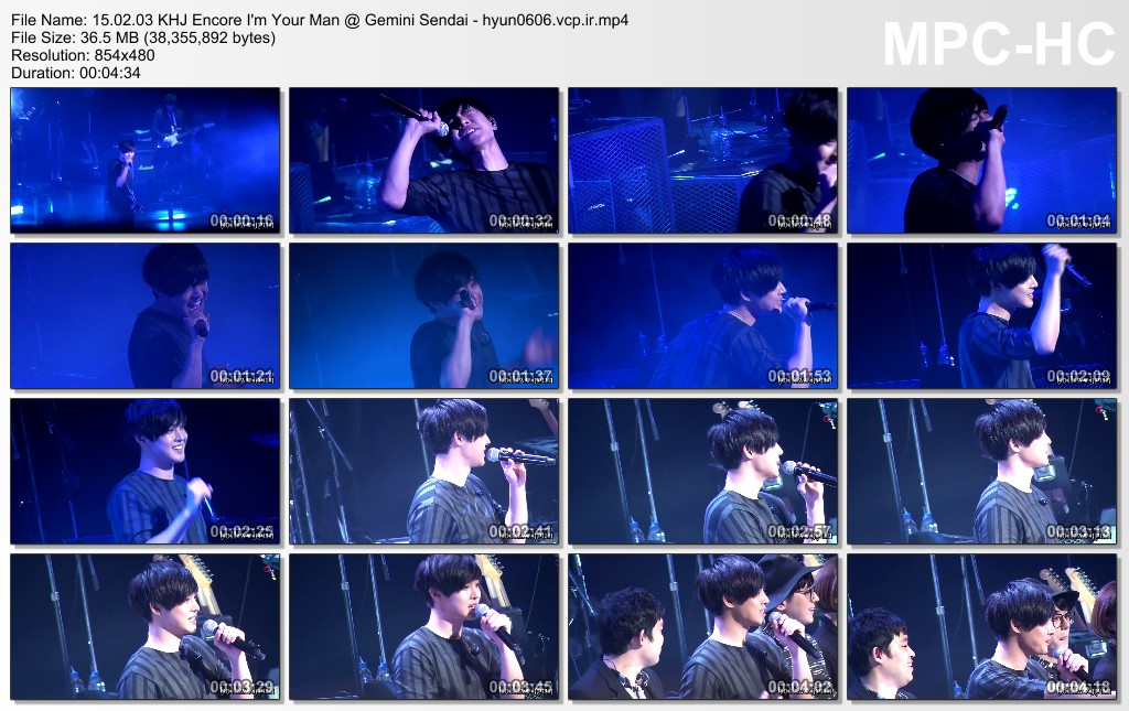 [HollisHyun Fancam] Kim Hyun Joong Japan Tour 2015 GEMINI in Sendai, Japan [15.02.03]