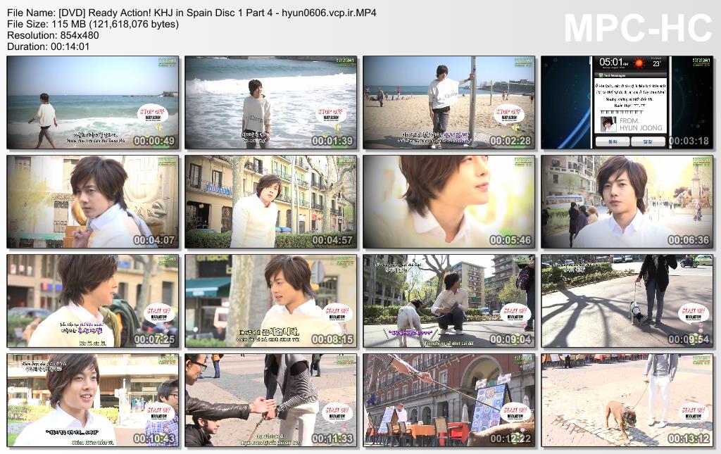 Ready. Action! Kim Hyun Joong in Spain Disc 1 Part 4