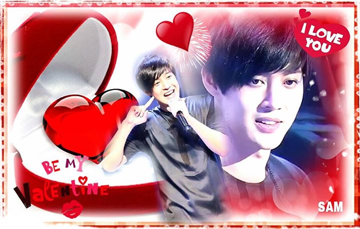 Happy 2015 Valentine Day Hyun Joong &amp; Henecia