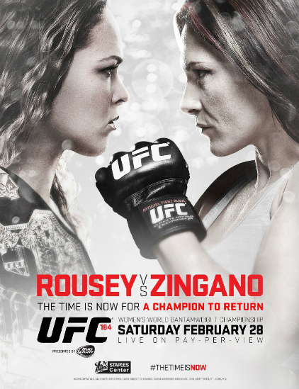 ))>پیش نمایش UFC 184 : Rousey vs. Zingano <((