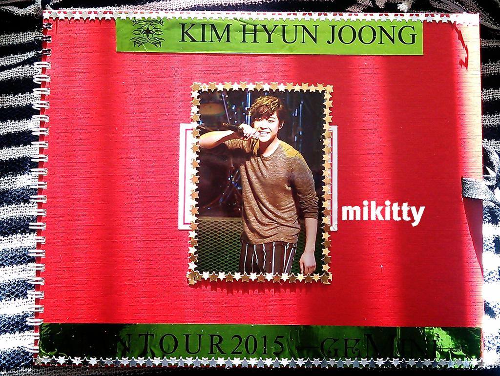 Message Book For Hyun Joong Was Completed - KHJ Is KHJ. No One Can Take Your Place