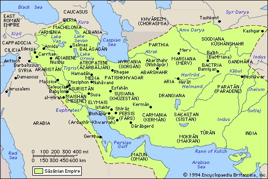 نقشه ایران کهن