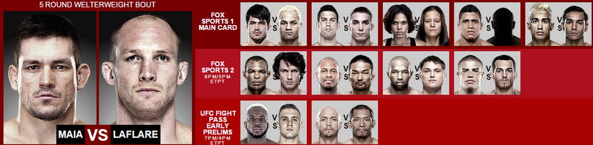 دانلود یو اف سی فایت نایت 62 | UFC Fight Night 62 : Maia vs. LaFlare