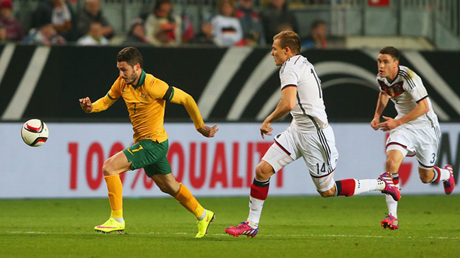 آلمان 2-2 استرالیا؛ توقف ژرمن مقابل قهرمان آسیا