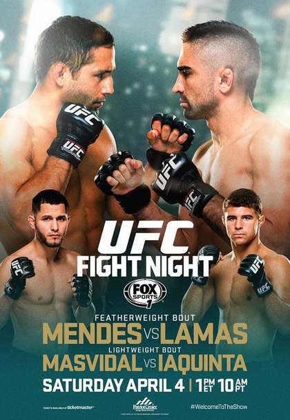 دانلود یو اف سی فایت نایت 63 | UFC Fight Night 63 : Mendes vs. Lamas